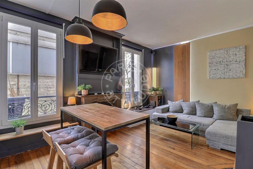 Furnished studio alcove - Paris 75020 - 12410